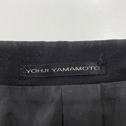 【現状渡し品】【メンズ】 YOHJI YAMAMOTO ヨウジヤマモト Y'S FOR MEN MQ-J25-180 03SS STITCH WOOL TAILORED JACKET ステッチ ウール テーラード ジャケット 140-260805-yn-01-izu サイズ：2 カラー：ブラック 万代Net店