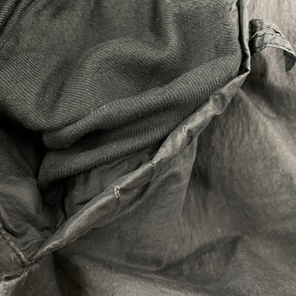 【現状渡し品】【メンズ】 STONE ISLAND ストーンアイランド 03AW COTTON NYLON BOMBER JACKET コットン ナイロン ボンバー ジャケット アウター 141-260805-yn-06-izu サイズ：XL カラー：ブラック 万代Net店