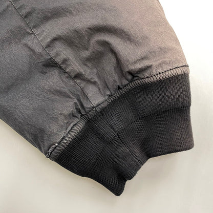 【現状渡し品】【メンズ】 STONE ISLAND ストーンアイランド 03AW COTTON NYLON BOMBER JACKET コットン ナイロン ボンバー ジャケット アウター 141-260805-yn-06-izu サイズ：XL カラー：ブラック 万代Net店