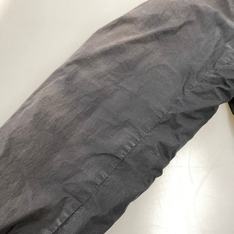 【現状渡し品】【メンズ】 STONE ISLAND ストーンアイランド 03AW COTTON NYLON BOMBER JACKET コットン ナイロン ボンバー ジャケット アウター 141-260805-yn-06-izu サイズ：XL カラー：ブラック 万代Net店