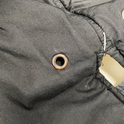 【現状渡し品】【メンズ】 STONE ISLAND ストーンアイランド 03AW COTTON NYLON BOMBER JACKET コットン ナイロン ボンバー ジャケット アウター 141-260805-yn-06-izu サイズ：XL カラー：ブラック 万代Net店