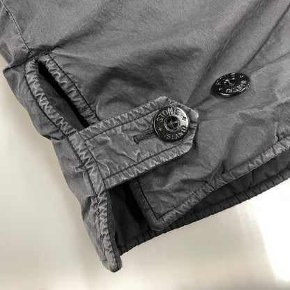 【現状渡し品】【メンズ】 STONE ISLAND ストーンアイランド 03AW COTTON NYLON BOMBER JACKET コットン ナイロン ボンバー ジャケット アウター 141-260805-yn-06-izu サイズ：XL カラー：ブラック 万代Net店