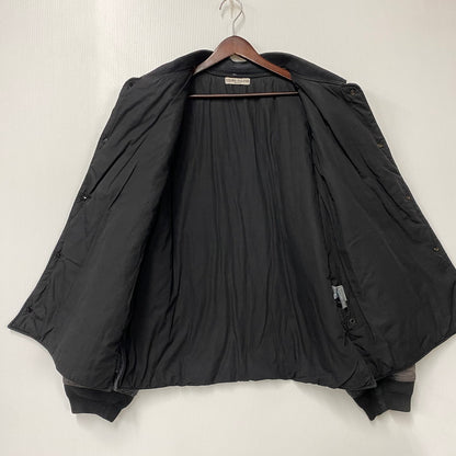 【現状渡し品】【メンズ】 STONE ISLAND ストーンアイランド 03AW COTTON NYLON BOMBER JACKET コットン ナイロン ボンバー ジャケット アウター 141-260805-yn-06-izu サイズ：XL カラー：ブラック 万代Net店