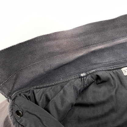 【現状渡し品】【メンズ】 STONE ISLAND ストーンアイランド 03AW COTTON NYLON BOMBER JACKET コットン ナイロン ボンバー ジャケット アウター 141-260805-yn-06-izu サイズ：XL カラー：ブラック 万代Net店
