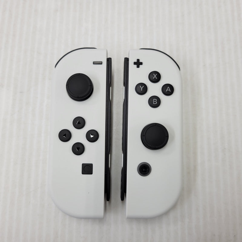 【中古美品】 【未使用】【ゲーム】Nintendo Switch (有機ELモデル) Joy-Con(L)/(R) ホワイト HEG-S-KAAAA(JPN) 任天堂 ニンテンドースイッチ 本体 034-260807-ay-01-izu 万代Net店