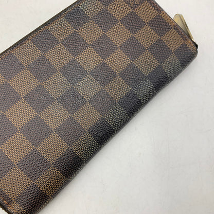 【中古品】【メンズ/レディース】 LOUIS VUITTON ルイ・ヴィトン N60015 CA1088 ダミエ ジッピーウォレット 財布 長財布 179-260805-cs-06-izu カラー：ブラウン 万代Net店
