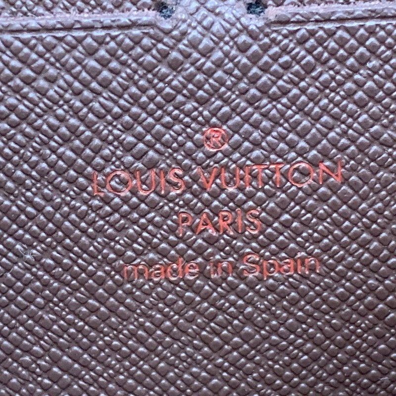 【中古品】【メンズ/レディース】 LOUIS VUITTON ルイ・ヴィトン N60015 CA1088 ダミエ ジッピーウォレット 財布 長財布 179-260805-cs-06-izu カラー：ブラウン 万代Net店