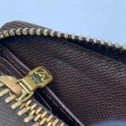 【中古品】【メンズ/レディース】 LOUIS VUITTON ルイ・ヴィトン N60015 CA1088 ダミエ ジッピーウォレット 財布 長財布 179-260805-cs-06-izu カラー：ブラウン 万代Net店
