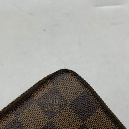 【中古品】【メンズ/レディース】 LOUIS VUITTON ルイ・ヴィトン N60015 CA1088 ダミエ ジッピーウォレット 財布 長財布 179-260805-cs-06-izu カラー：ブラウン 万代Net店