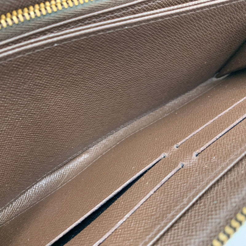【中古品】【メンズ/レディース】 LOUIS VUITTON ルイ・ヴィトン N60015 CA1088 ダミエ ジッピーウォレット 財布 長財布 179-260805-cs-06-izu カラー：ブラウン 万代Net店