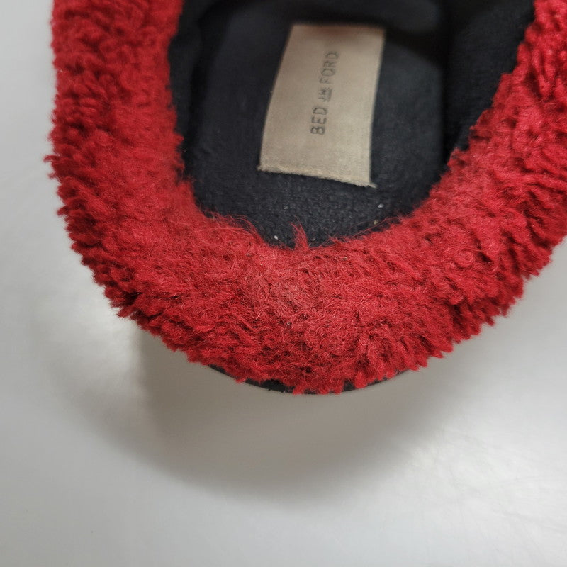 【現状渡し品】【メンズ/レディース】 BED J.W. FORD ベッドフォード × SUBU スブ TEDDY SANDAL サンダル 靴 164-260814-as-18-izu カラー：レッド 万代Net店