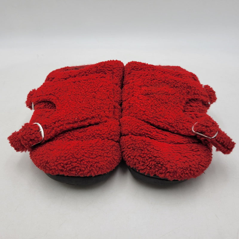 【現状渡し品】【メンズ/レディース】 BED J.W. FORD ベッドフォード × SUBU スブ TEDDY SANDAL サンダル 靴 164-260814-as-18-izu カラー：レッド 万代Net店
