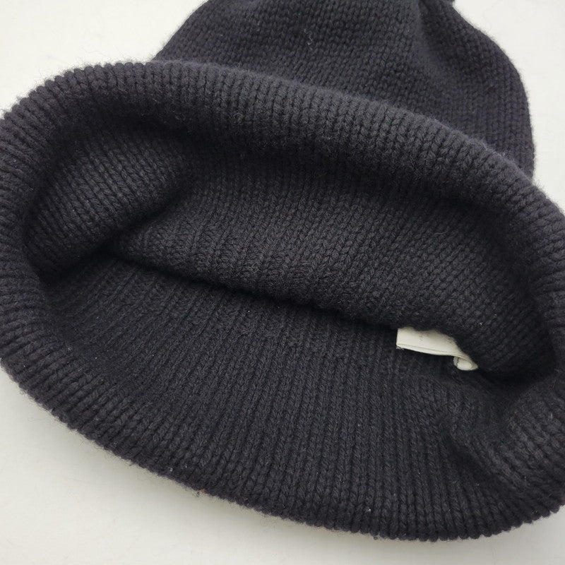 【中古品】【メンズ/レディース】 BED J.W. FORD ベッドフォード × KIJIMA TAKAYUKI キジマタカユキ OVERSIZED KNITTING CAP 24AW-KJ-HT01 オーバーサイズ ニットキャップ ニット帽 帽子 185-260814-as-12-izu サイズ：F カラー：ブラック 万代Net店