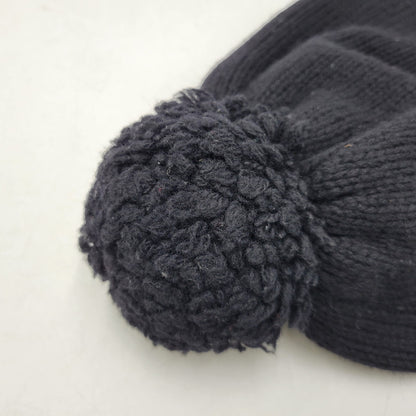 【中古品】【メンズ/レディース】 BED J.W. FORD ベッドフォード × KIJIMA TAKAYUKI キジマタカユキ OVERSIZED KNITTING CAP 24AW-KJ-HT01 オーバーサイズ ニットキャップ ニット帽 帽子 185-260814-as-12-izu サイズ：F カラー：ブラック 万代Net店