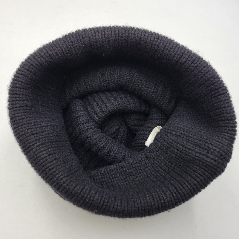 【中古品】【メンズ/レディース】 BED J.W. FORD ベッドフォード × KIJIMA TAKAYUKI キジマタカユキ OVERSIZED KNITTING CAP 24AW-KJ-HT01 オーバーサイズ ニットキャップ ニット帽 帽子 185-260814-as-12-izu サイズ：F カラー：ブラック 万代Net店
