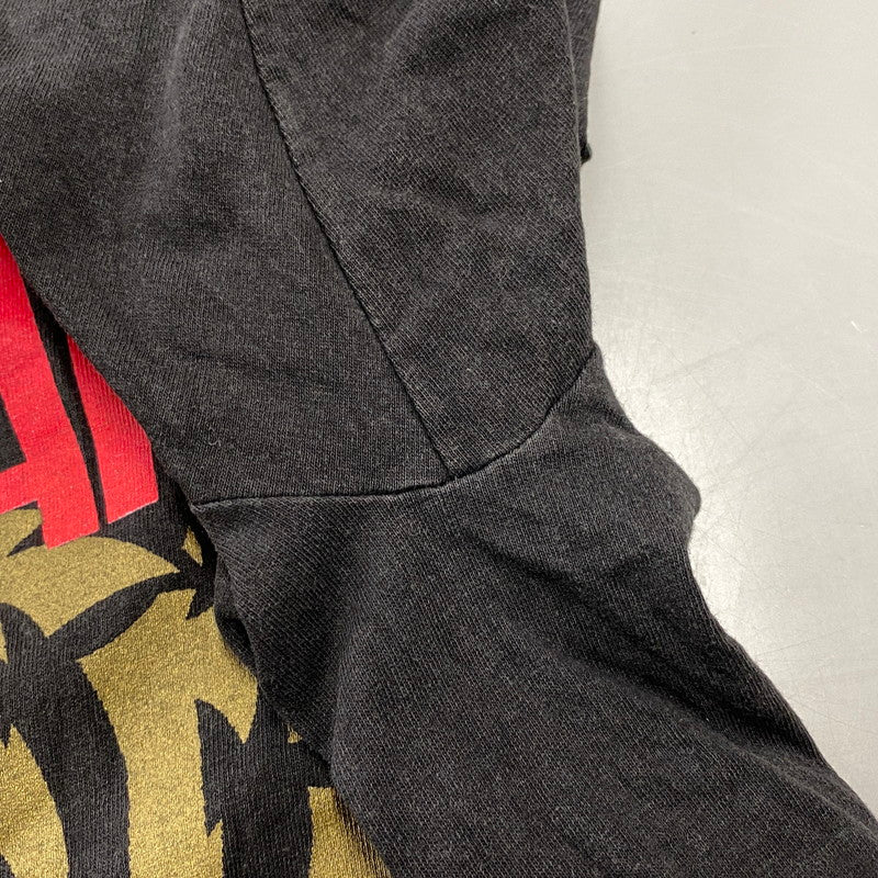 【中古品】【メンズ】 SOUND GARDEN サウンドガーデン HANES ヘインズ USA製 c1991 90S BADMOTORFINGER バッドモーターフィンガー SS TEE ショートスリーブ Tシャツ トップス 半袖 146-260807-ya-03-izu サイズ：L カラー：ブラック 万代Net店