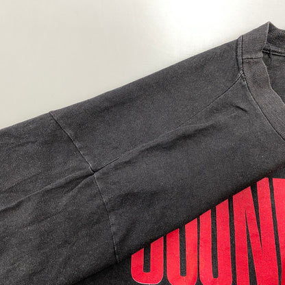 【中古品】【メンズ】 SOUND GARDEN サウンドガーデン HANES ヘインズ USA製 c1991 90S BADMOTORFINGER バッドモーターフィンガー SS TEE ショートスリーブ Tシャツ トップス 半袖 146-260807-ya-03-izu サイズ：L カラー：ブラック 万代Net店