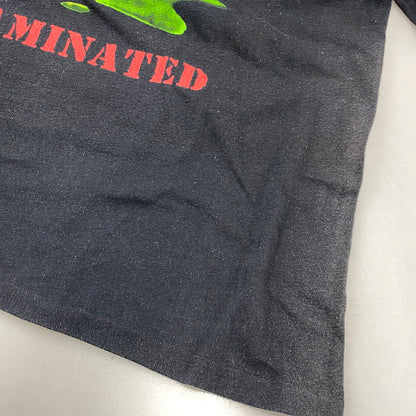 【現状渡し品】【メンズ】 MEGADETH メガデス 両シングル c1989 80S CONTAMINATED コンタミネイテッド SS TEE ショートスリーブ Tシャツ トップス 半袖 146-260807-ya-06-izu サイズ：下記参照 カラー：ブラック 万代Net店
