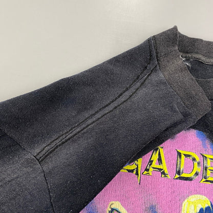 【現状渡し品】【メンズ】 MEGADETH メガデス 両シングル c1989 80S CONTAMINATED コンタミネイテッド SS TEE ショートスリーブ Tシャツ トップス 半袖 146-260807-ya-06-izu サイズ：下記参照 カラー：ブラック 万代Net店