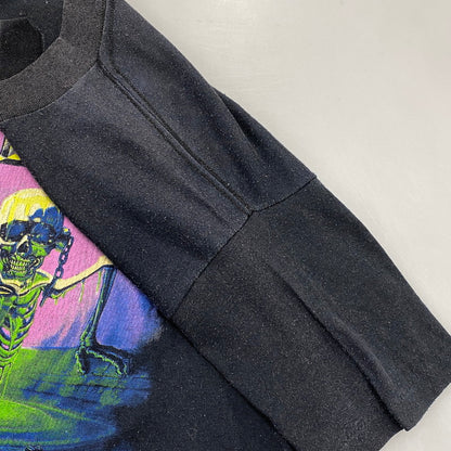 【現状渡し品】【メンズ】 MEGADETH メガデス 両シングル c1989 80S CONTAMINATED コンタミネイテッド SS TEE ショートスリーブ Tシャツ トップス 半袖 146-260807-ya-06-izu サイズ：下記参照 カラー：ブラック 万代Net店