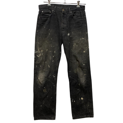 【現状渡し品】【メンズ】 LEVI'S リーバイス 501-0660 刻印532 USA製 1994年製 90S 後染め 501 BLACK DENIM PANTS ブラック デニム パンツ 157-260806-yn-12-izu サイズ：34×30 カラー：ブラック 万代Net店