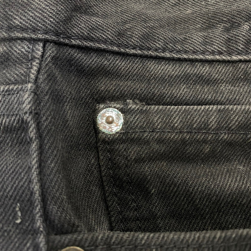 【現状渡し品】【メンズ】 LEVI'S リーバイス 501-0660 刻印532 USA製 1994年製 90S 後染め 501 BLACK DENIM PANTS ブラック デニム パンツ 157-260806-yn-12-izu サイズ：34×30 カラー：ブラック 万代Net店