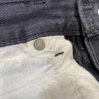 【現状渡し品】【メンズ】 LEVI'S リーバイス 501-0660 刻印532 USA製 1994年製 90S 後染め 501 BLACK DENIM PANTS ブラック デニム パンツ 157-260806-yn-12-izu サイズ：34×30 カラー：ブラック 万代Net店