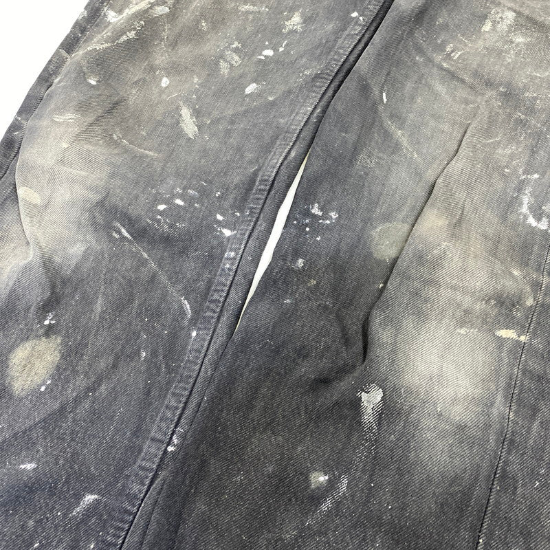 【現状渡し品】【メンズ】 LEVI'S リーバイス 501-0660 刻印532 USA製 1994年製 90S 後染め 501 BLACK DENIM PANTS ブラック デニム パンツ 157-260806-yn-12-izu サイズ：34×30 カラー：ブラック 万代Net店
