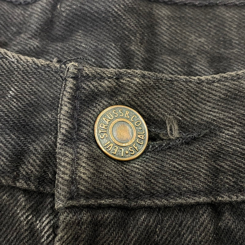 【現状渡し品】【メンズ】 LEVI'S リーバイス 501-0660 刻印532 USA製 1994年製 90S 後染め 501 BLACK DENIM PANTS ブラック デニム パンツ 157-260806-yn-12-izu サイズ：34×30 カラー：ブラック 万代Net店