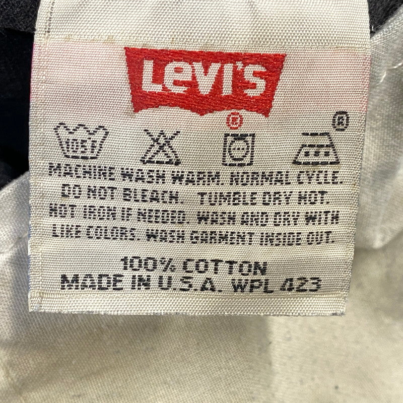 【現状渡し品】【メンズ】 LEVI'S リーバイス 501-0660 刻印532 USA製 1994年製 90S 後染め 501 BLACK DENIM PANTS ブラック デニム パンツ 157-260806-yn-12-izu サイズ：34×30 カラー：ブラック 万代Net店