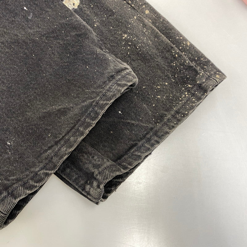【現状渡し品】【メンズ】 LEVI'S リーバイス 501-0660 刻印532 USA製 1994年製 90S 後染め 501 BLACK DENIM PANTS ブラック デニム パンツ 157-260806-yn-12-izu サイズ：34×30 カラー：ブラック 万代Net店