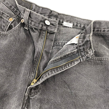 【現状渡し品】【メンズ】 Levi's リーバイス 550 RELAXED FIT BLACK DENIM PANTS 00550-0260 ブラックデニムパンツ ジーンズ 刻印217 後染め 157-260814-as-02-izu サイズ：34×32 カラー：ブラック 万代Net店