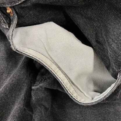 【現状渡し品】【メンズ】 Levi's リーバイス 550 RELAXED FIT BLACK DENIM PANTS 00550-0260 ブラックデニムパンツ ジーンズ 刻印217 後染め 157-260814-as-02-izu サイズ：34×32 カラー：ブラック 万代Net店
