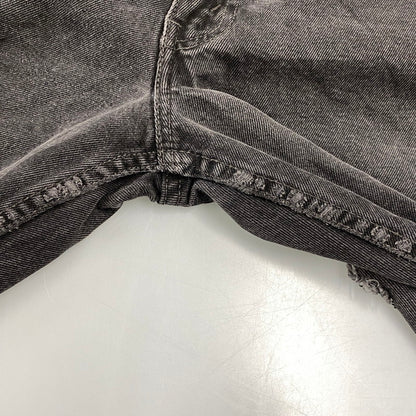 【現状渡し品】【メンズ】 Levi's リーバイス 550 RELAXED FIT BLACK DENIM PANTS 00550-0260 ブラックデニムパンツ ジーンズ 刻印217 後染め 157-260814-as-02-izu サイズ：34×32 カラー：ブラック 万代Net店
