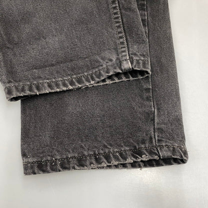 【現状渡し品】【メンズ】 Levi's リーバイス 550 RELAXED FIT BLACK DENIM PANTS 00550-0260 ブラックデニムパンツ ジーンズ 刻印217 後染め 157-260814-as-02-izu サイズ：34×32 カラー：ブラック 万代Net店