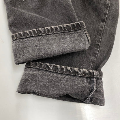 【現状渡し品】【メンズ】 Levi's リーバイス 550 RELAXED FIT BLACK DENIM PANTS 00550-0260 ブラックデニムパンツ ジーンズ 刻印217 後染め 157-260814-as-02-izu サイズ：34×32 カラー：ブラック 万代Net店
