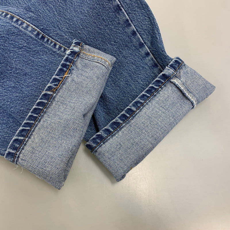【中古品】【メンズ】 EURO LEVI'S ユーロ リーバイス 615-0216 刻印299 UK製 オレンジタブ 90S 615 DENIM PANTS デニム パンツ ボトムス ズボン 157-260814-cs-13-izu サイズ：W36 L32 カラー：インディゴ 万代Net店
