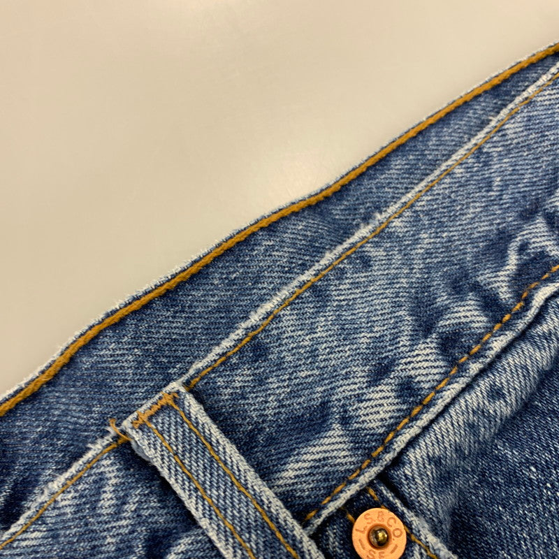 【中古品】【メンズ】 EURO LEVI'S ユーロ リーバイス 615-0216 刻印299 UK製 オレンジタブ 90S 615 DENIM PANTS デニム パンツ ボトムス ズボン 157-260814-cs-13-izu サイズ：W36 L32 カラー：インディゴ 万代Net店
