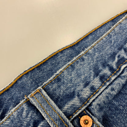 【中古品】【メンズ】 EURO LEVI'S ユーロ リーバイス 615-0216 刻印299 UK製 オレンジタブ 90S 615 DENIM PANTS デニム パンツ ボトムス ズボン 157-260814-cs-13-izu サイズ：W36 L32 カラー：インディゴ 万代Net店
