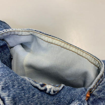 【中古品】【メンズ】 EURO LEVI'S ユーロ リーバイス 615-0216 刻印299 UK製 オレンジタブ 90S 615 DENIM PANTS デニム パンツ ボトムス ズボン 157-260814-cs-13-izu サイズ：W36 L32 カラー：インディゴ 万代Net店