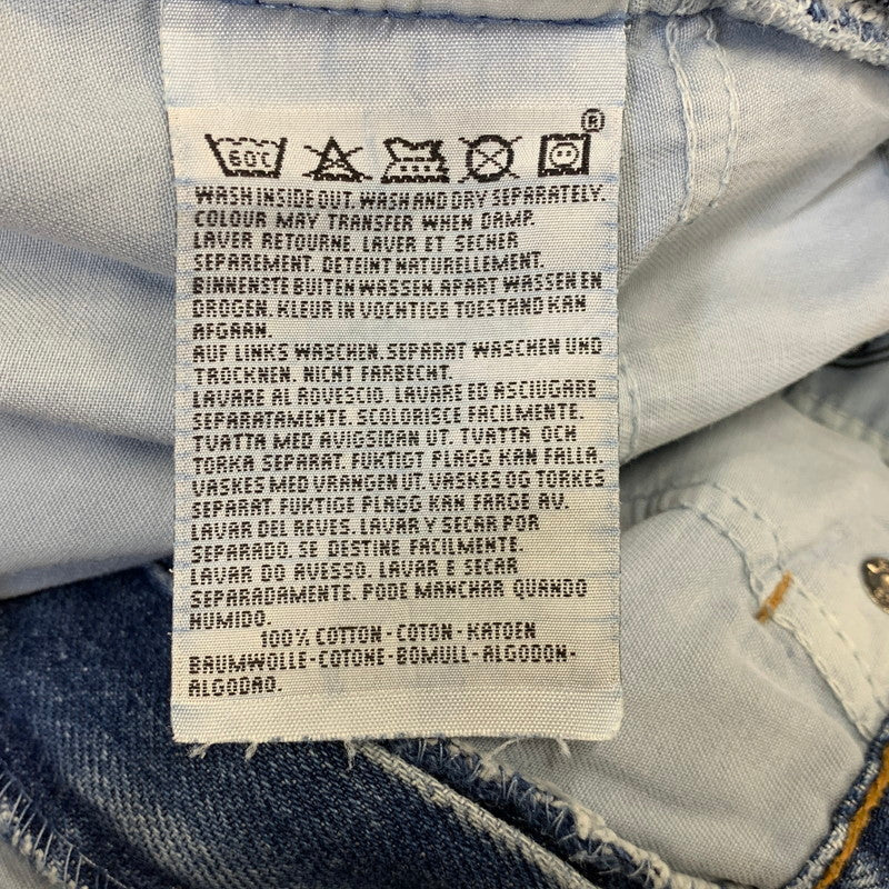 【中古品】【メンズ】 EURO LEVI'S ユーロ リーバイス 615-0216 刻印299 UK製 オレンジタブ 90S 615 DENIM PANTS デニム パンツ ボトムス ズボン 157-260814-cs-13-izu サイズ：W36 L32 カラー：インディゴ 万代Net店