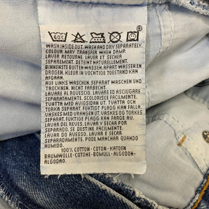 【中古品】【メンズ】 EURO LEVI'S ユーロ リーバイス 615-0216 刻印299 UK製 オレンジタブ 90S 615 DENIM PANTS デニム パンツ ボトムス ズボン 157-260814-cs-13-izu サイズ：W36 L32 カラー：インディゴ 万代Net店