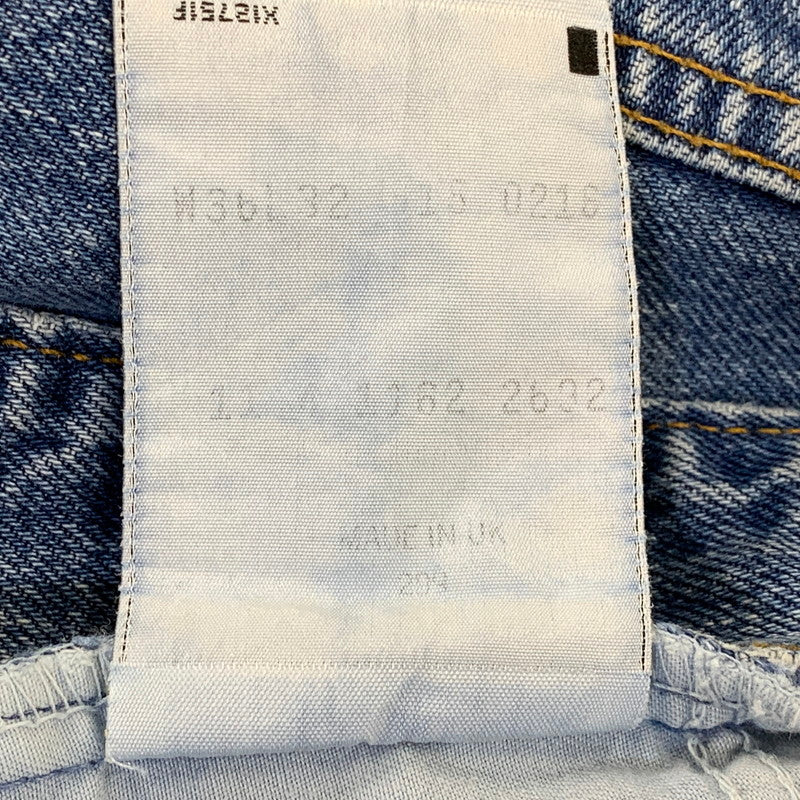 【中古品】【メンズ】 EURO LEVI'S ユーロ リーバイス 615-0216 刻印299 UK製 オレンジタブ 90S 615 DENIM PANTS デニム パンツ ボトムス ズボン 157-260814-cs-13-izu サイズ：W36 L32 カラー：インディゴ 万代Net店