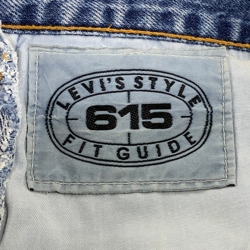 【中古品】【メンズ】 EURO LEVI'S ユーロ リーバイス 615-0216 刻印299 UK製 オレンジタブ 90S 615 DENIM PANTS デニム パンツ ボトムス ズボン 157-260814-cs-13-izu サイズ：W36 L32 カラー：インディゴ 万代Net店