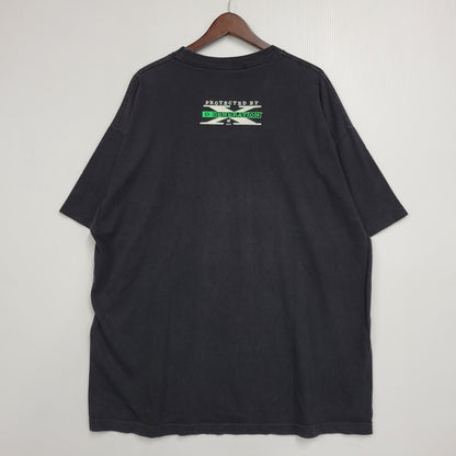 【中古品】【メンズ】 WWE ワールドレスリングエンターテインメント c2002 PROTECTED BY D-GENERATION SS TEE D-ジェネレーション ショートスリーブ Tシャツ トップス 146-260815-kh-03-izu サイズ：2XL カラー：ブラック 万代Net店