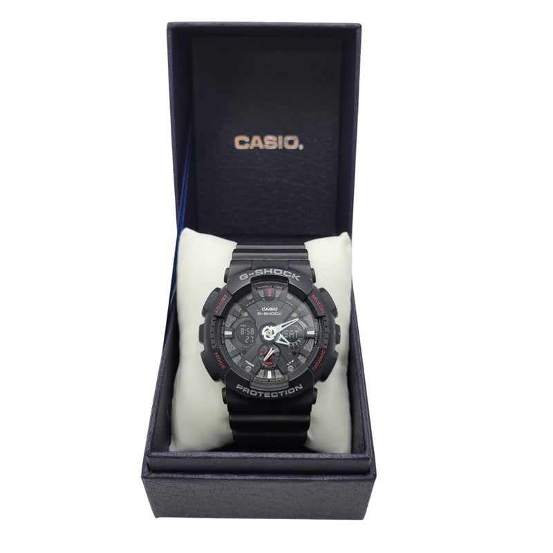 【中古品】【メンズ/レディース】 G-SHOCK ジーショック ANALOG-DIGITAL GA-120-1AJF アナデジ 腕時計 196-260814-as-09-izu カラー：ブラック 万代Net店