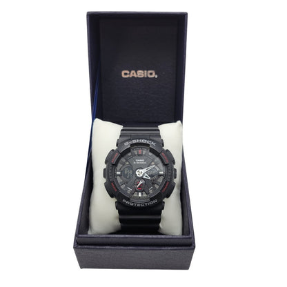 【中古品】【メンズ/レディース】 G-SHOCK ジーショック ANALOG-DIGITAL GA-120-1AJF アナデジ 腕時計 196-260814-as-09-izu カラー：ブラック 万代Net店