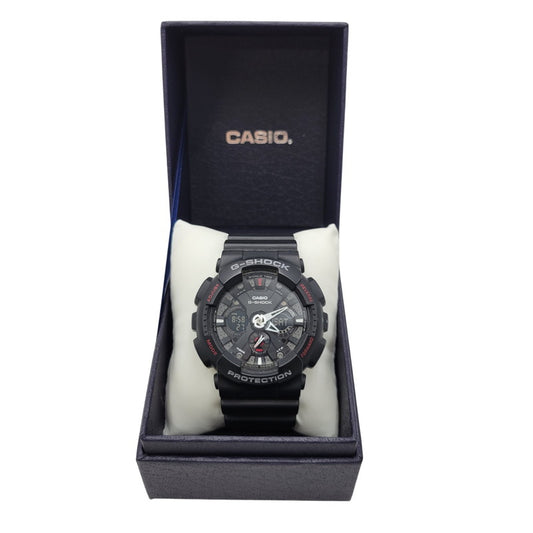 【中古品】【メンズ/レディース】 G-SHOCK ジーショック ANALOG-DIGITAL GA-120-1AJF アナデジ 腕時計 196-260814-as-09-izu カラー：ブラック 万代Net店