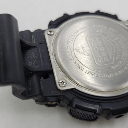 【中古品】【メンズ/レディース】 G-SHOCK ジーショック ANALOG-DIGITAL GA-120-1AJF アナデジ 腕時計 196-260814-as-09-izu カラー：ブラック 万代Net店