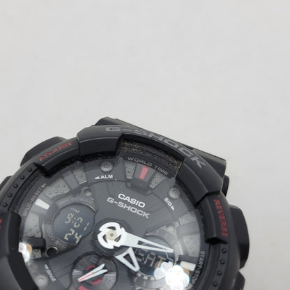 【中古品】【メンズ/レディース】 G-SHOCK ジーショック ANALOG-DIGITAL GA-120-1AJF アナデジ 腕時計 196-260814-as-09-izu カラー：ブラック 万代Net店